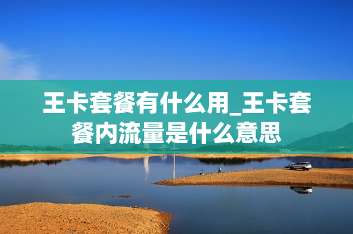 王卡套餐有什么用_王卡套餐内流量是什么意思