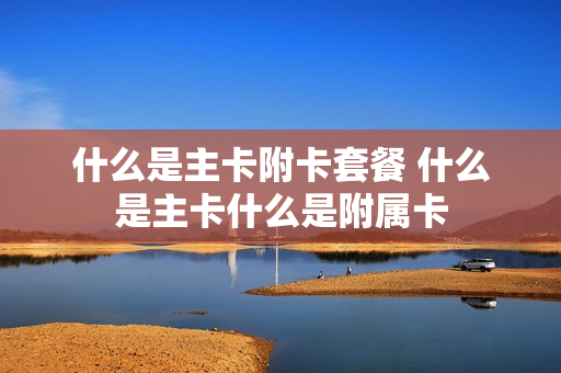 什么是主卡附卡套餐 什么是主卡什么是附属卡