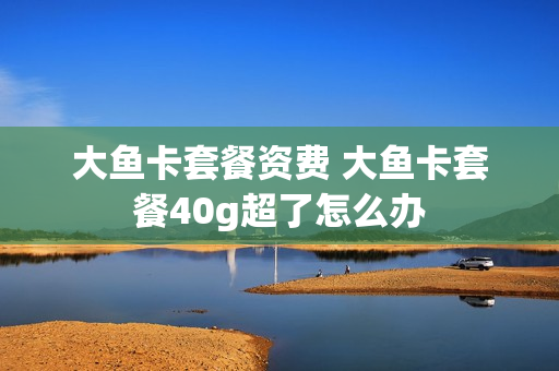 大鱼卡套餐资费 大鱼卡套餐40g超了怎么办