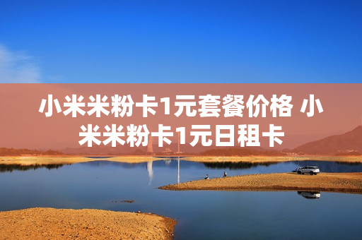 小米米粉卡1元套餐价格 小米米粉卡1元日租卡