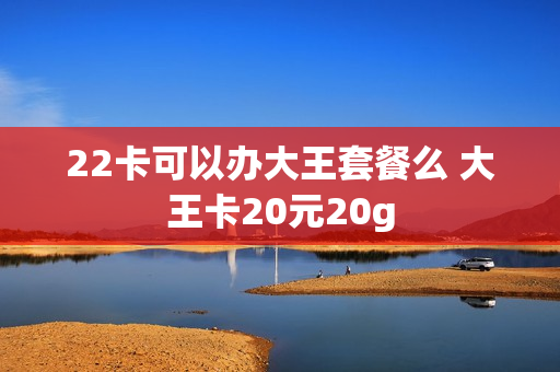 22卡可以办大王套餐么 大王卡20元20g