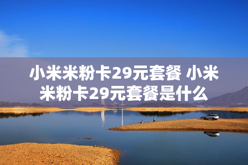 小米米粉卡29元套餐 小米米粉卡29元套餐是什么