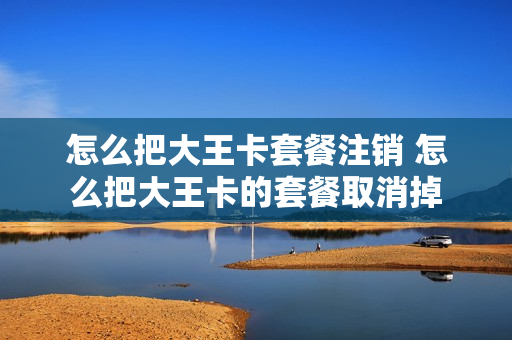 怎么把大王卡套餐注销 怎么把大王卡的套餐取消掉