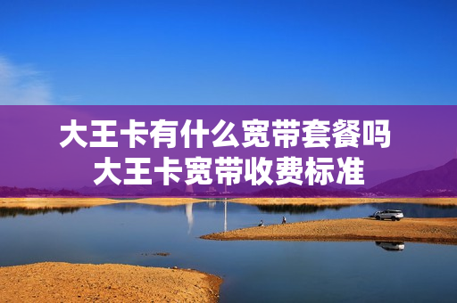 大王卡有什么宽带套餐吗 大王卡宽带收费标准
