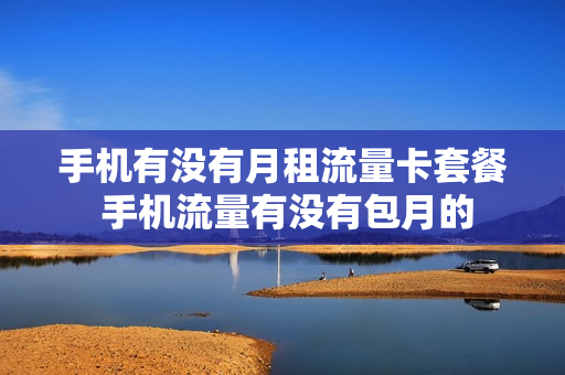 手机有没有月租流量卡套餐 手机流量有没有包月的