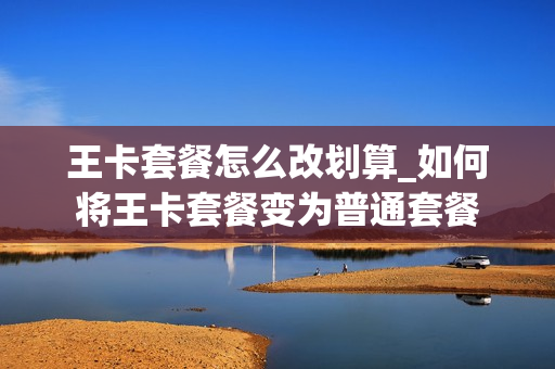 王卡套餐怎么改划算_如何将王卡套餐变为普通套餐