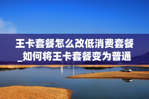 王卡套餐怎么改低消费套餐_如何将王卡套餐变为普通套餐