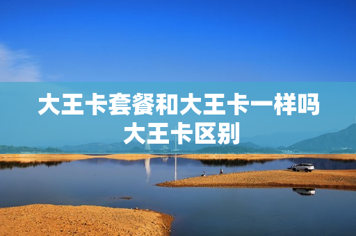 大王卡套餐和大王卡一样吗 大王卡区别