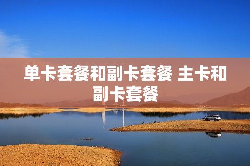 单卡套餐和副卡套餐 主卡和副卡套餐