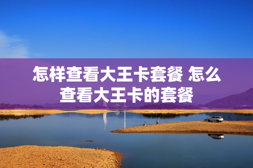 怎样查看大王卡套餐 怎么查看大王卡的套餐