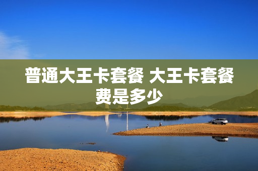 普通大王卡套餐 大王卡套餐费是多少