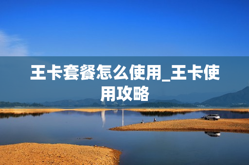 王卡套餐怎么使用_王卡使用攻略