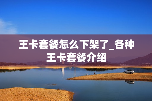王卡套餐怎么下架了_各种王卡套餐介绍