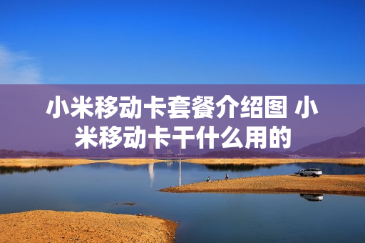 小米移动卡套餐介绍图 小米移动卡干什么用的