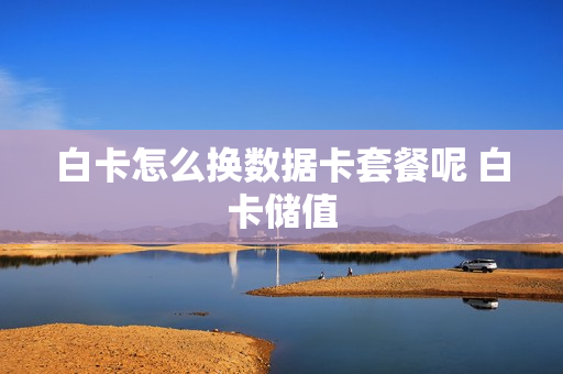 白卡怎么换数据卡套餐呢 白卡储值