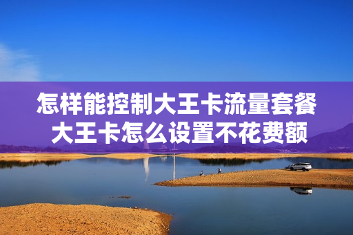 怎样能控制大王卡流量套餐 大王卡怎么设置不花费额外流量