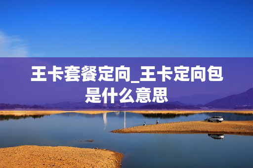 王卡套餐定向_王卡定向包是什么意思