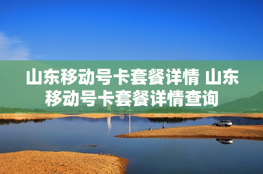 山东移动号卡套餐详情 山东移动号卡套餐详情查询