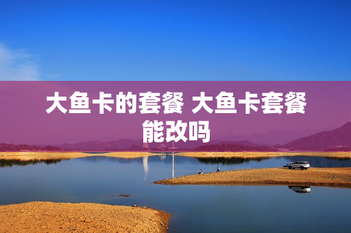 大鱼卡的套餐 大鱼卡套餐能改吗