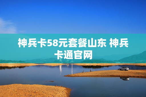 神兵卡58元套餐山东 神兵卡通官网