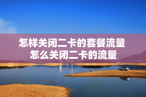 怎样关闭二卡的套餐流量 怎么关闭二卡的流量