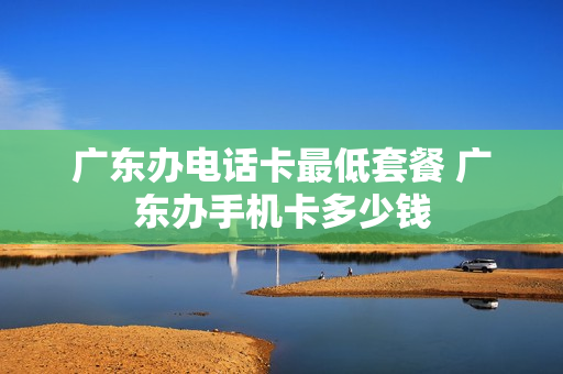 广东办电话卡最低套餐 广东办手机卡多少钱