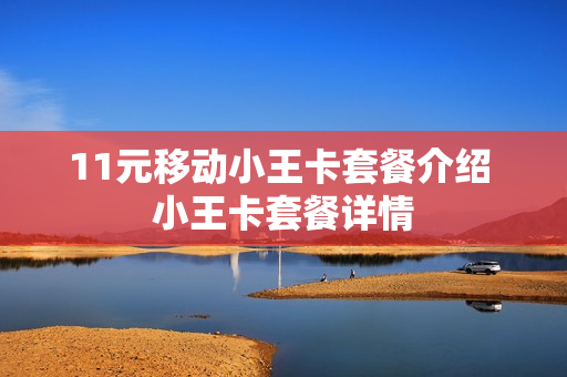 11元移动小王卡套餐介绍 小王卡套餐详情
