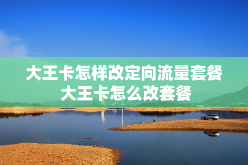 大王卡怎样改定向流量套餐 大王卡怎么改套餐