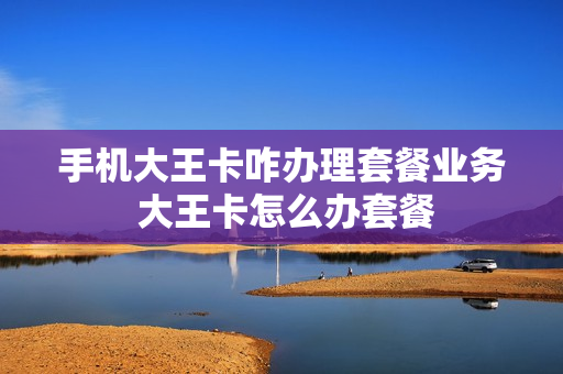 手机大王卡咋办理套餐业务 大王卡怎么办套餐