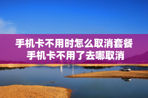 手机卡不用时怎么取消套餐 手机卡不用了去哪取消
