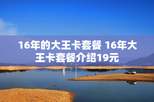 16年的大王卡套餐 16年大王卡套餐介绍19元