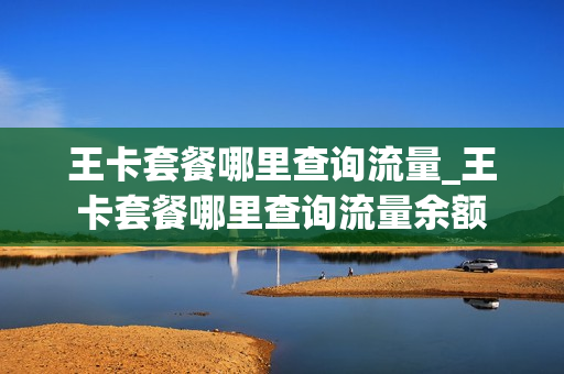 王卡套餐哪里查询流量_王卡套餐哪里查询流量余额