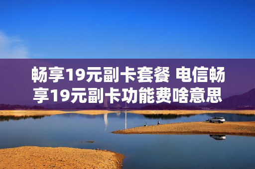 畅享19元副卡套餐 电信畅享19元副卡功能费啥意思