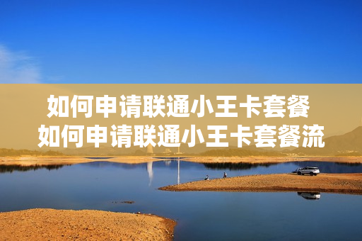 如何申请联通小王卡套餐 如何申请联通小王卡套餐流量