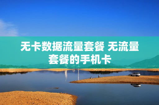 无卡数据流量套餐 无流量套餐的手机卡