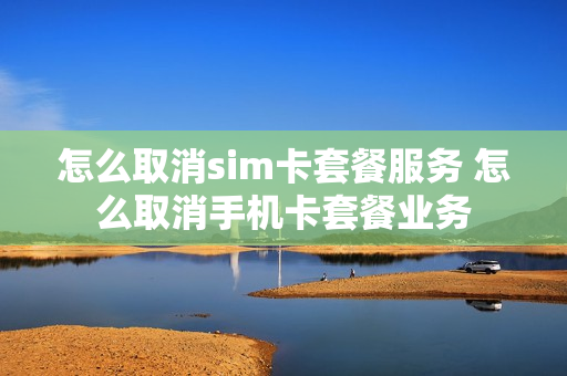怎么取消sim卡套餐服务 怎么取消手机卡套餐业务