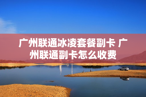 广州联通冰凌套餐副卡 广州联通副卡怎么收费