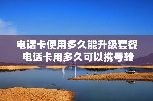 电话卡使用多久能升级套餐 电话卡用多久可以携号转网