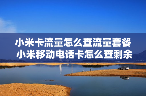 小米卡流量怎么查流量套餐 小米移动电话卡怎么查剩余流量