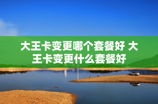 大王卡变更哪个套餐好 大王卡变更什么套餐好