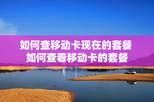 如何查移动卡现在的套餐 如何查看移动卡的套餐