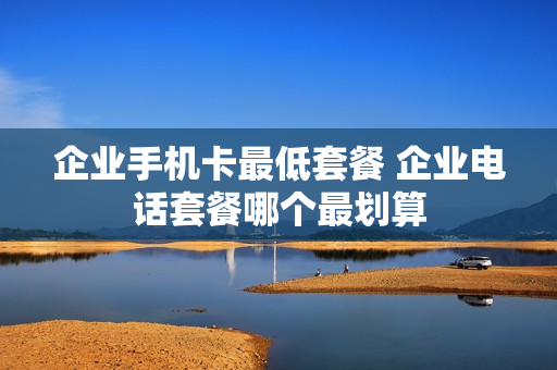 企业手机卡最低套餐 企业电话套餐哪个最划算
