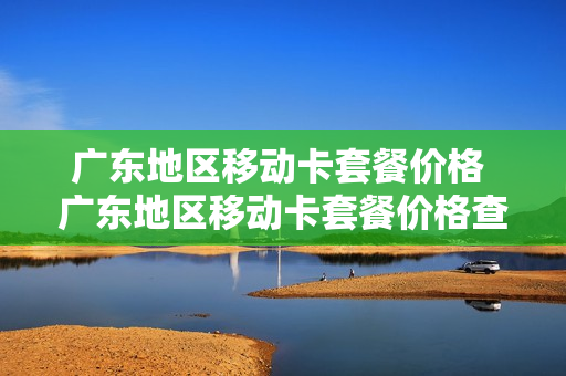 广东地区移动卡套餐价格 广东地区移动卡套餐价格查询