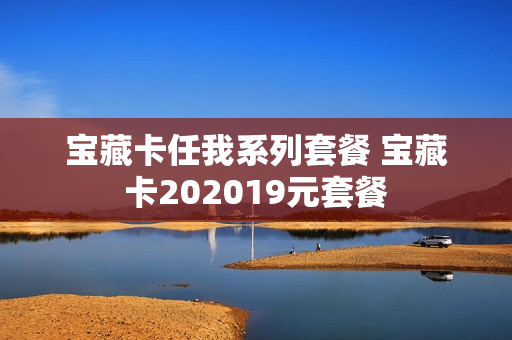 宝藏卡任我系列套餐 宝藏卡202019元套餐