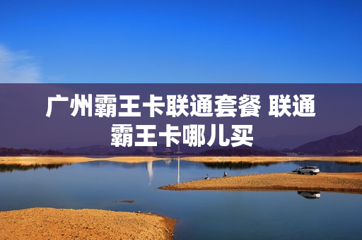 广州霸王卡联通套餐 联通霸王卡哪儿买