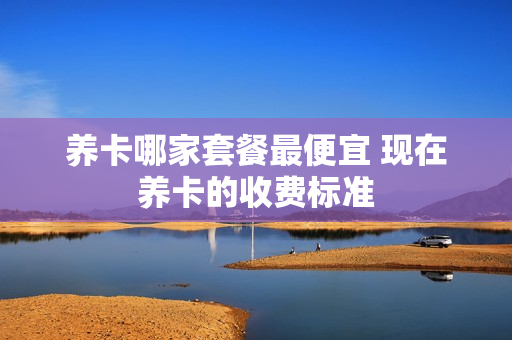 养卡哪家套餐最便宜 现在养卡的收费标准