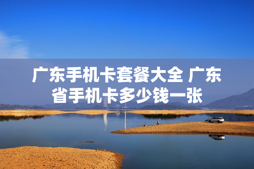 广东手机卡套餐大全 广东省手机卡多少钱一张