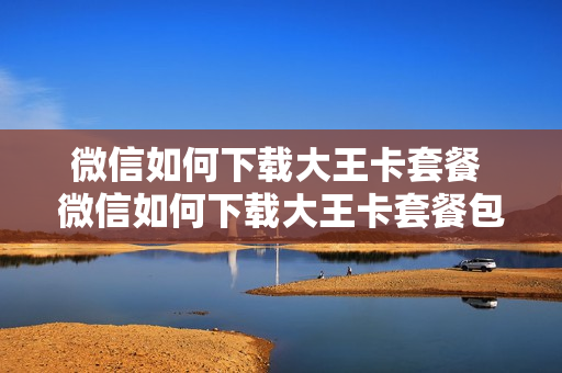 微信如何下载大王卡套餐 微信如何下载大王卡套餐包