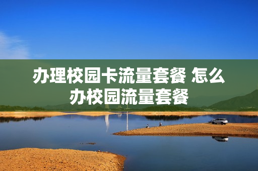 办理校园卡流量套餐 怎么办校园流量套餐