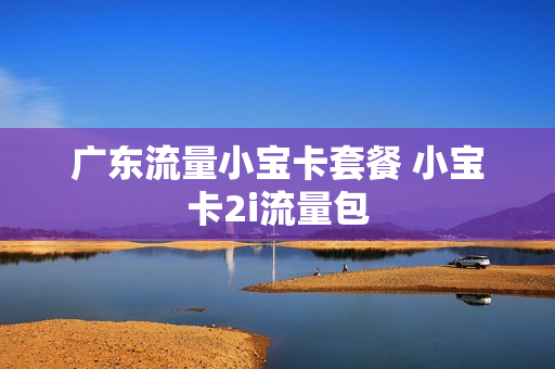 广东流量小宝卡套餐 小宝卡2i流量包